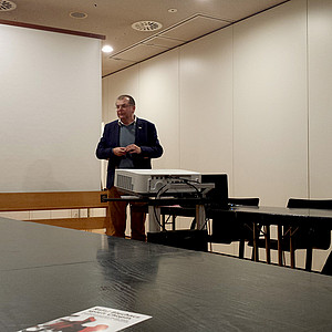 Referent Dr. Kaluza (Foto: Wittkopf).