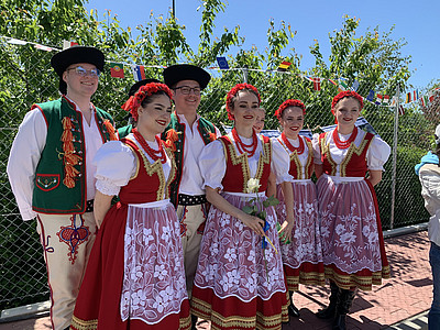 polnische Tanzgruppe